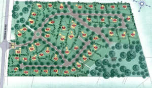 Chaceley Estate Site Plan