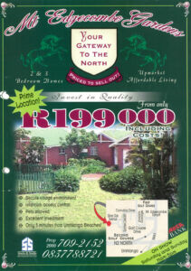 Mount Edgcombe Gardens Flyer