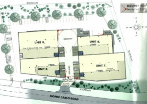 The Warehouse on Monte Carlo site plan